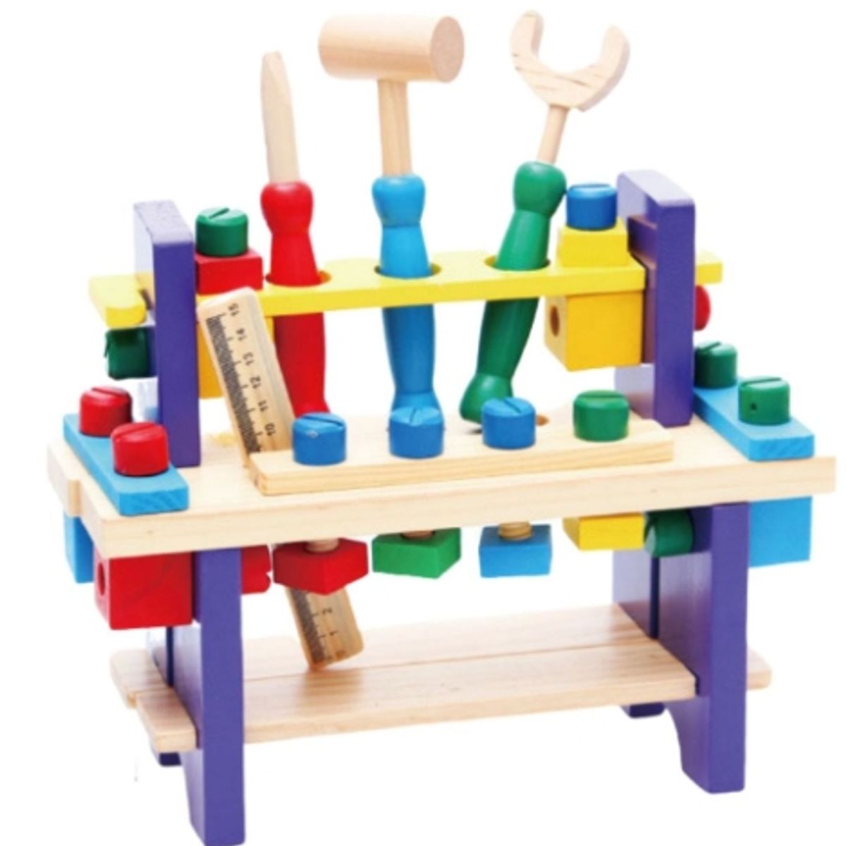 GENERICO - Banco Herramienta Juguete De Madera