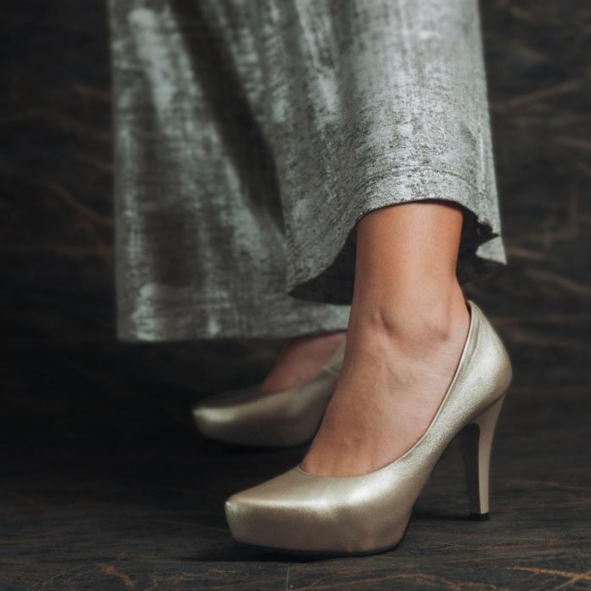 EDA MANZINI - Zapato Candela Dorado EDA MANZINI