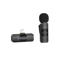 BOYA - Micrófono Inalámbrico 2.4GHz ultra compacto y portable con conector lightning