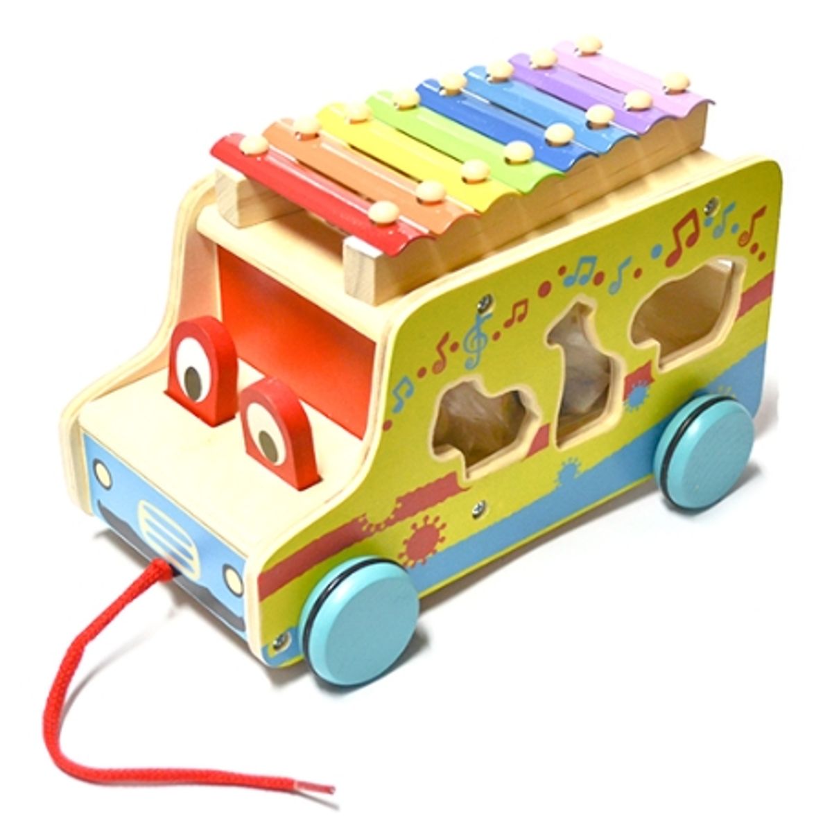 GENERICO - Tren Multifuncional Juguete De Madera