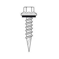 GENERICO - TORNILLO HEXAGONAL PUNTA ESPADA 2 1/2