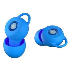 WOO EARPLUGS - Connect - Tapones Auditivos Día A Día 16db - Azul