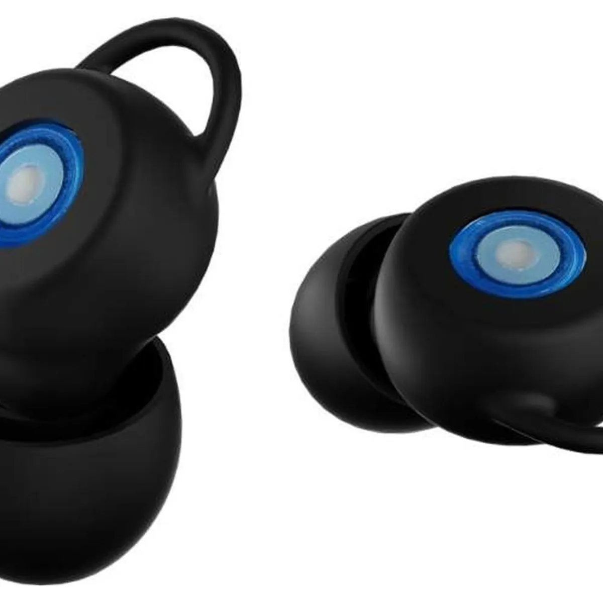 WOO EARPLUGS - Woo Earplugs Connect - Tapones Auditivos Día A Día 16db - Negro