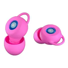 WOO EARPLUGS - Connect - Tapones Auditivos Día A Día 16db - Rosa