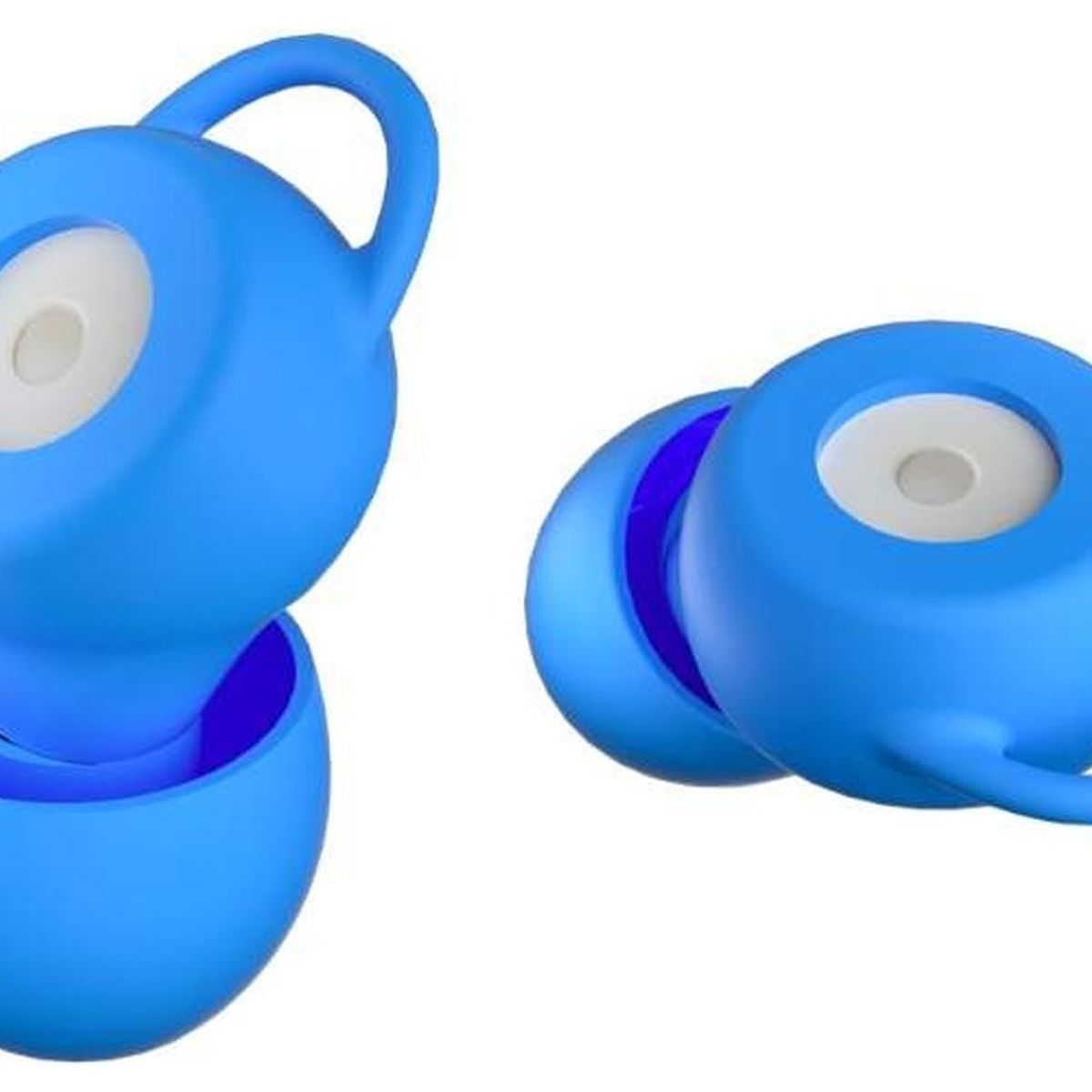 WOO EARPLUGS - Woo Earplugs Experience+ Plus - Tapones Auditivos 27db - Azul