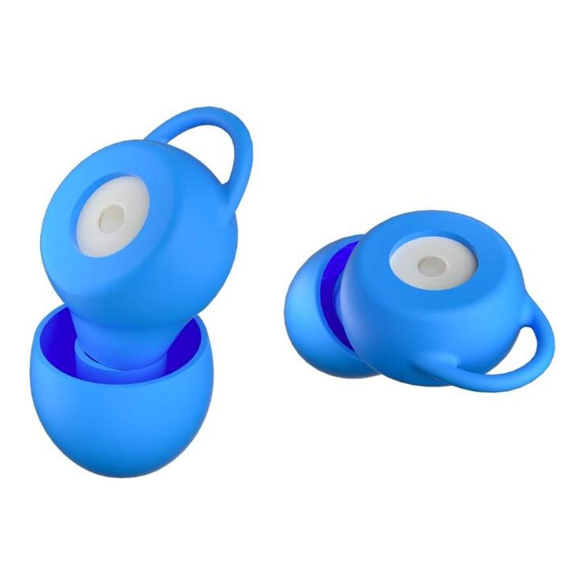 WOO EARPLUGS - Woo Earplugs Experience+ Plus - Tapones Auditivos 27db - Azul