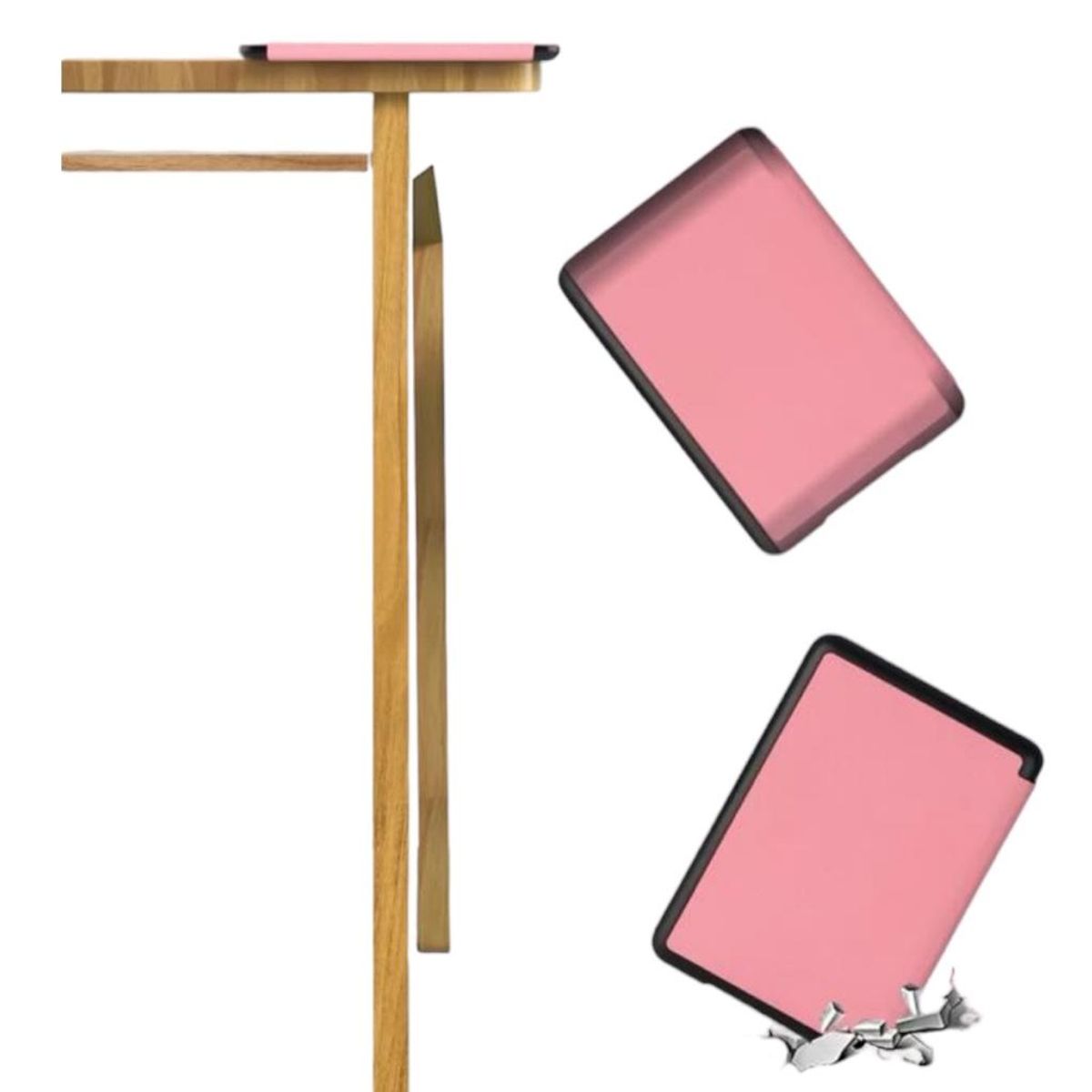 GENERICO - Funda Protectora Para Kindle 10th Gene 2019 J9G29R Rosado
