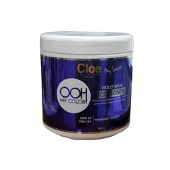 CLOE - Mascara Ooh My Color Violet 500g Profesional..-