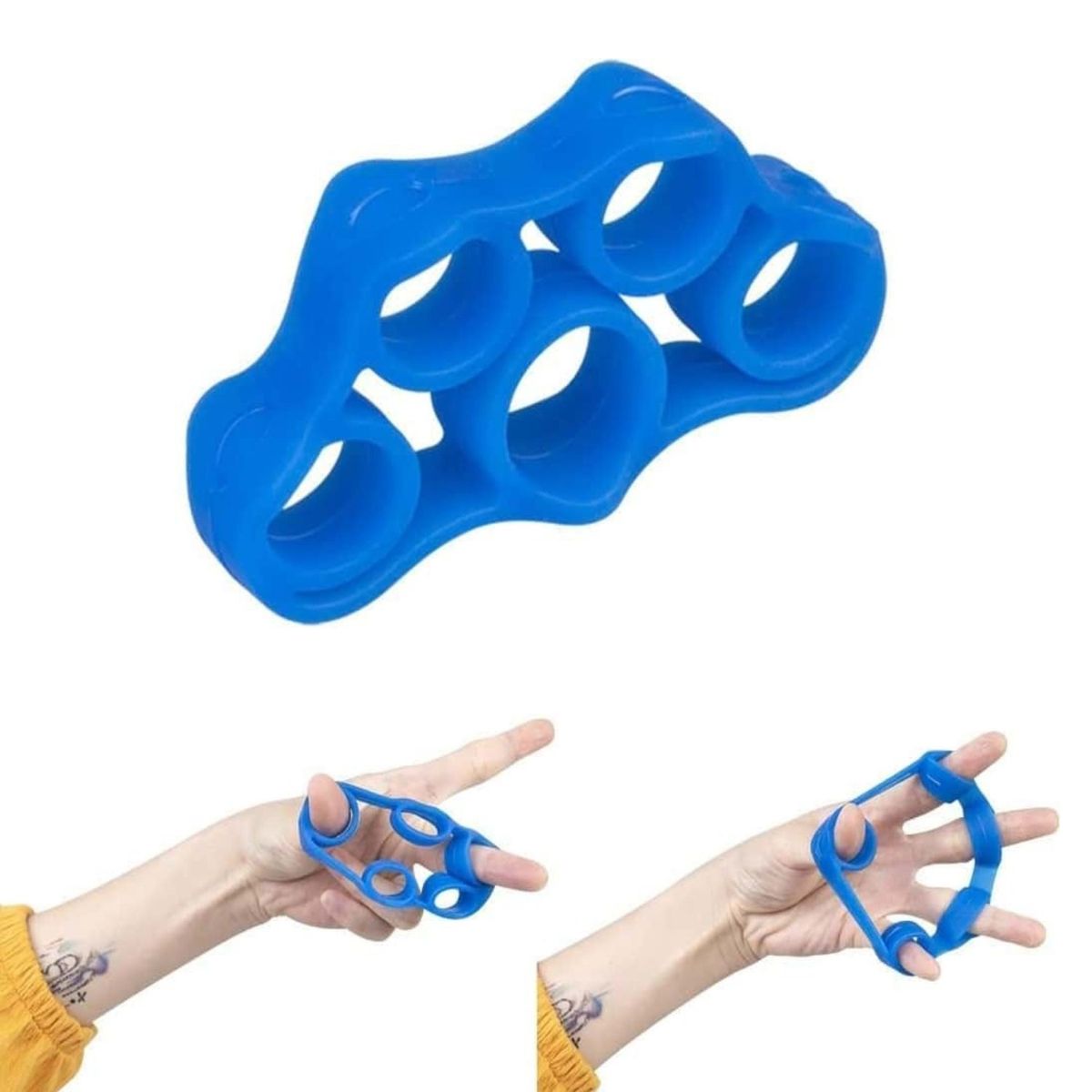 ALICE - Set Ejercitador Tensor Dedos Para Guitarrista Guitto Gfge-01