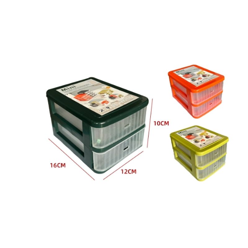 GENERICO - Organizador Plastico 2 Niveles 16X12X10CM