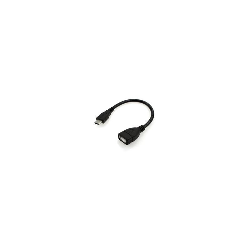 GENERICO - Adaptador USB-C a USB hembra - Negro GENERICO