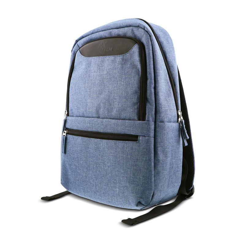 XTECH - Mochila para Notebook 15.6" Negro, Azul