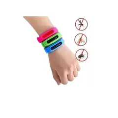 CARIBEE - Pack 4 Pulsera Repelente Antimosquitos Insectos