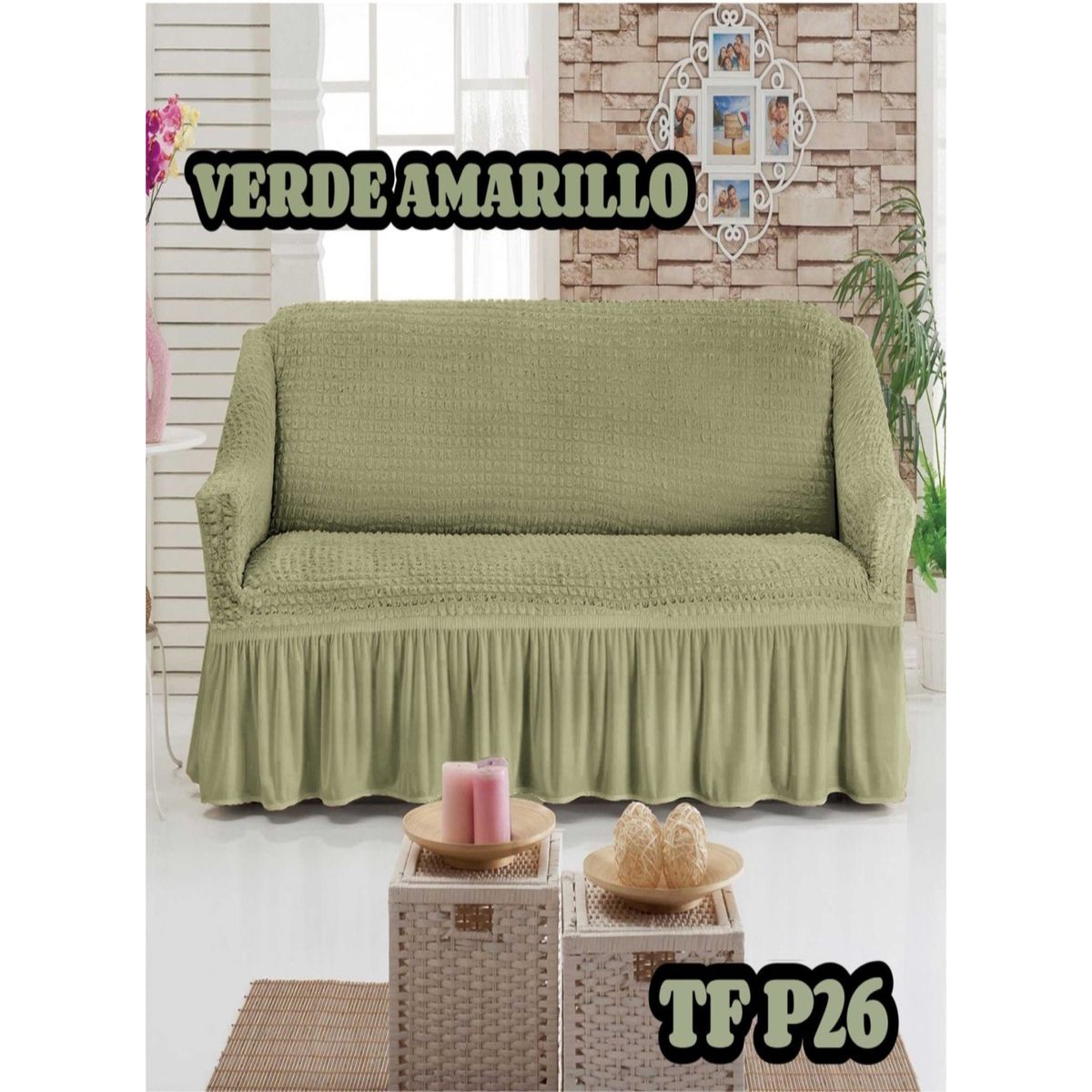 GENERICO - FUNDAS TURKAS 3 CUERPOS