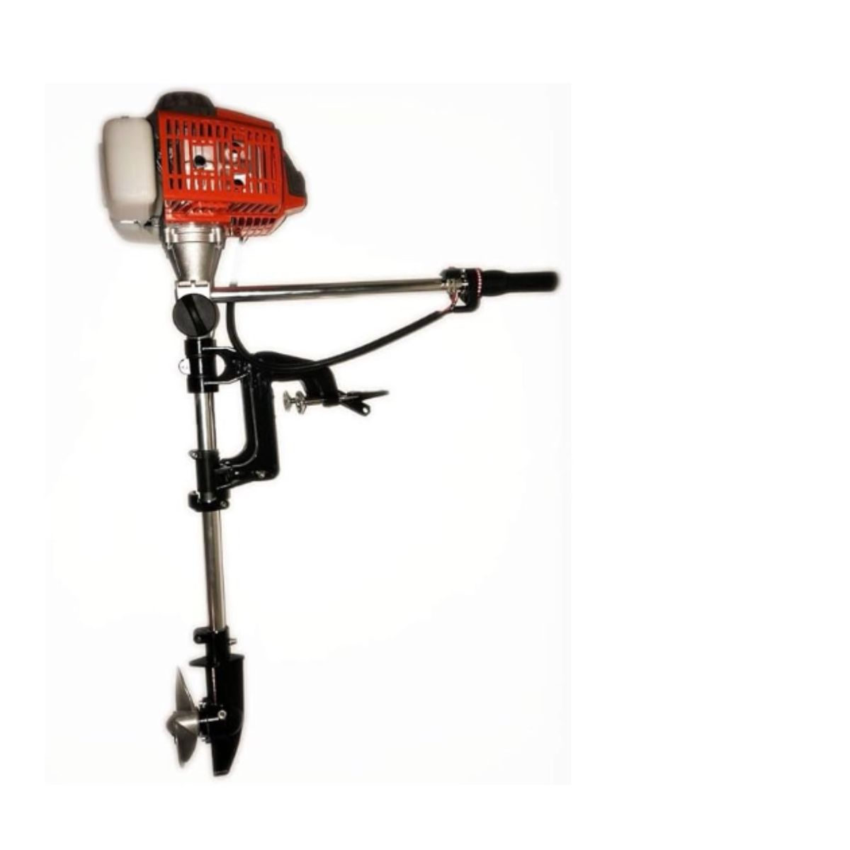 GENERICO - Motor Fuera De Borda 53cc 3.5hp 2 tiempos para Botes