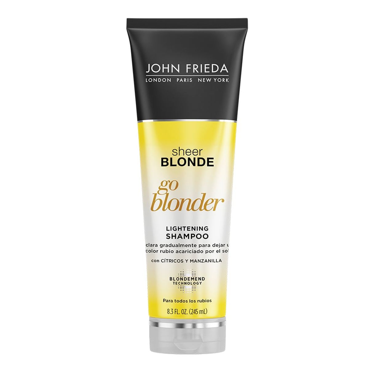 JOHN FRIEDA - JOHN FRIEDA SHAMPOO GO BLONDER LIGHTENING 245ML.