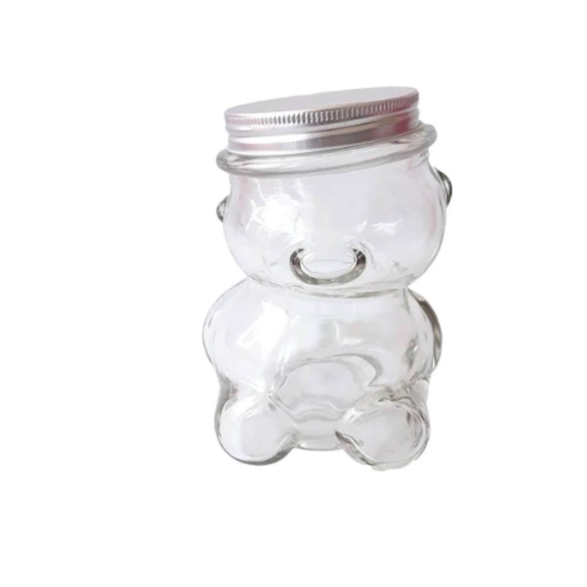 GENERICO - Frasco Vidrio Osito Tapa Aluminio 160ML