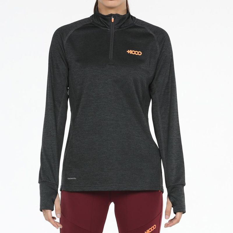 8000 - Polera W Aceda 24 Gris Oscuro 8000.-
