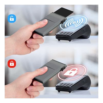 Imagen 2 del producto Tarjetero Billetera Rfid Nfc Slim Delgado Minimalista Pop Up