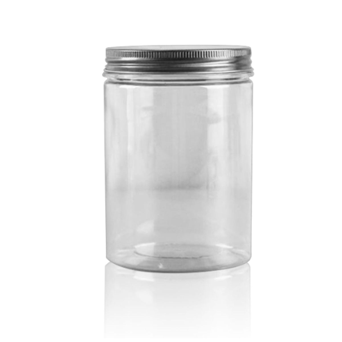 GENERICO - Frasco De Vidrio Con Tapa Aluminio 500ML