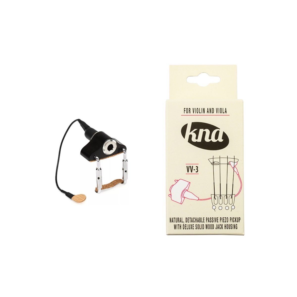 KNA - Pastilla Kna Vv-3 Pickup Mic. Piezoeléctrico Violín Viola
