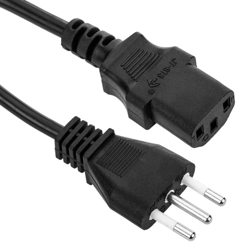 ULINK - Cable Ulink De Poder Para Pc De 1,8 Mts Negro