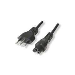 ULINK - Cable De Poder Trebol 1.8 Mts Negro