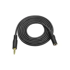 ULINK - Cable De Audio 35mm Macho A Hembra 3m Negro