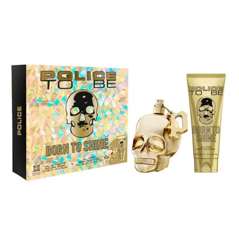 POLICE - POLICE TO BE BORN TO SHINE MAN EDT 75ML+SH 100ML