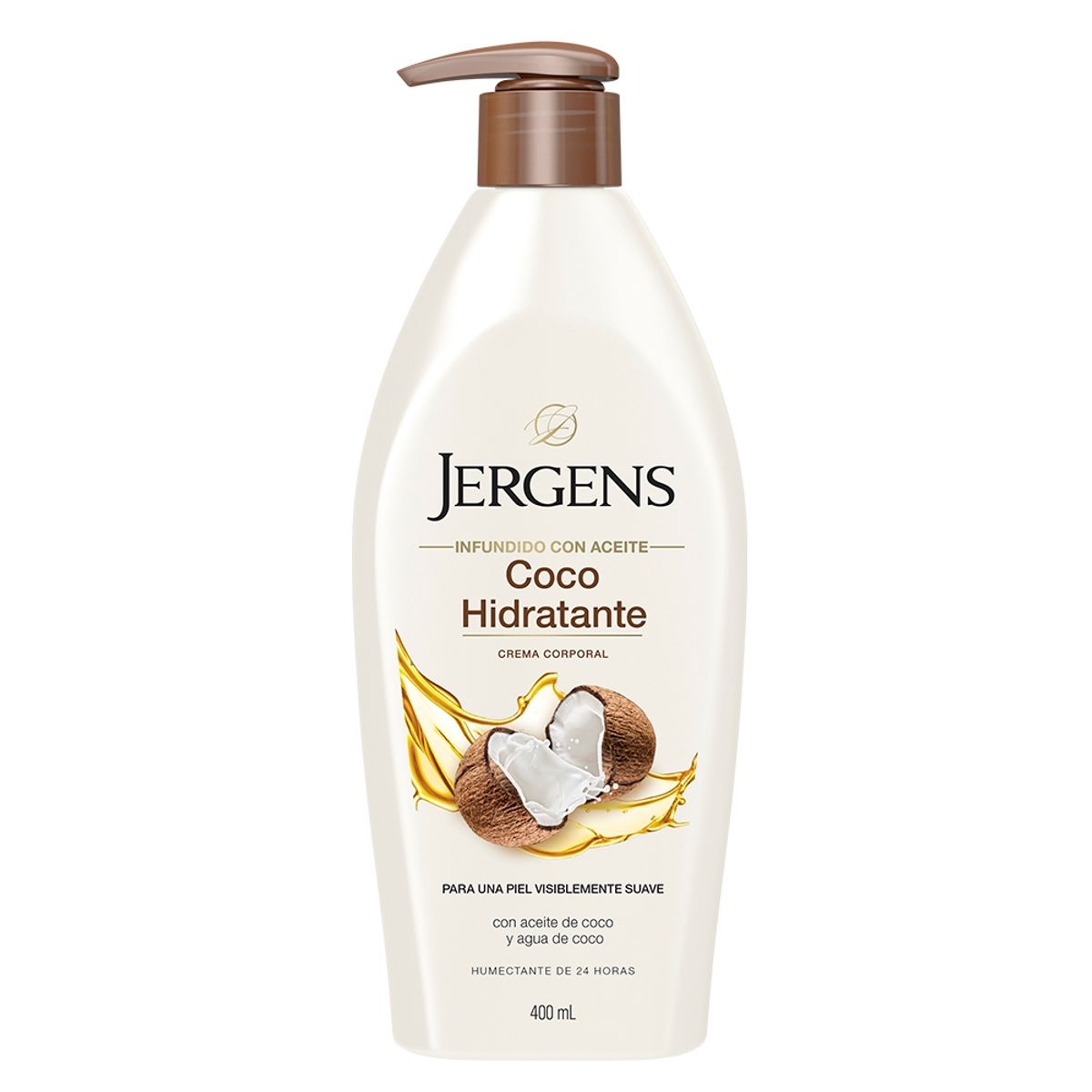 JERGENS - JERGENS CREMA HIDRATANTE CORPORAL COCO HIDRATANTE 400 ML