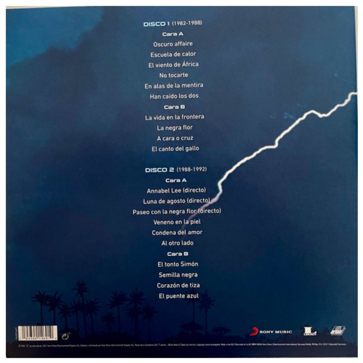 HITWAY MUSIC - RADIO FUTURA - PAISAJES ELECTRICOS (BLUE VINYL) - VINILO HITWAY MUSIC