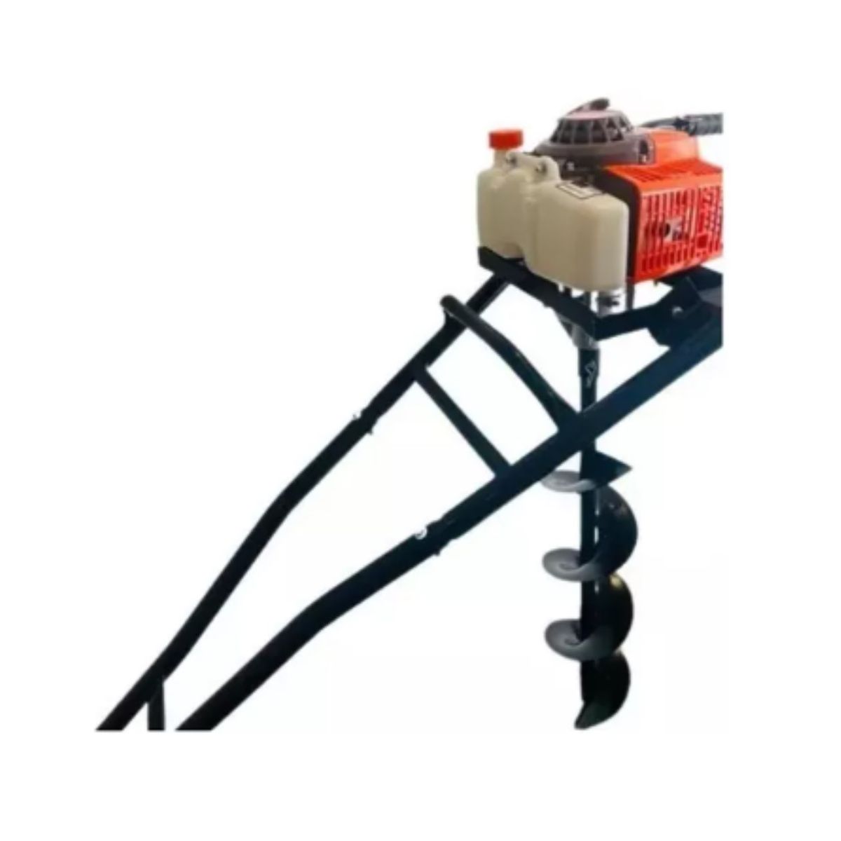 GENERICO - Barreno 63cc Versión Con Rueda + 1 Brocas + Extensión