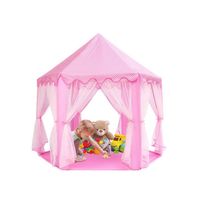 Carpa Infantil Castillo Princesa Rosado