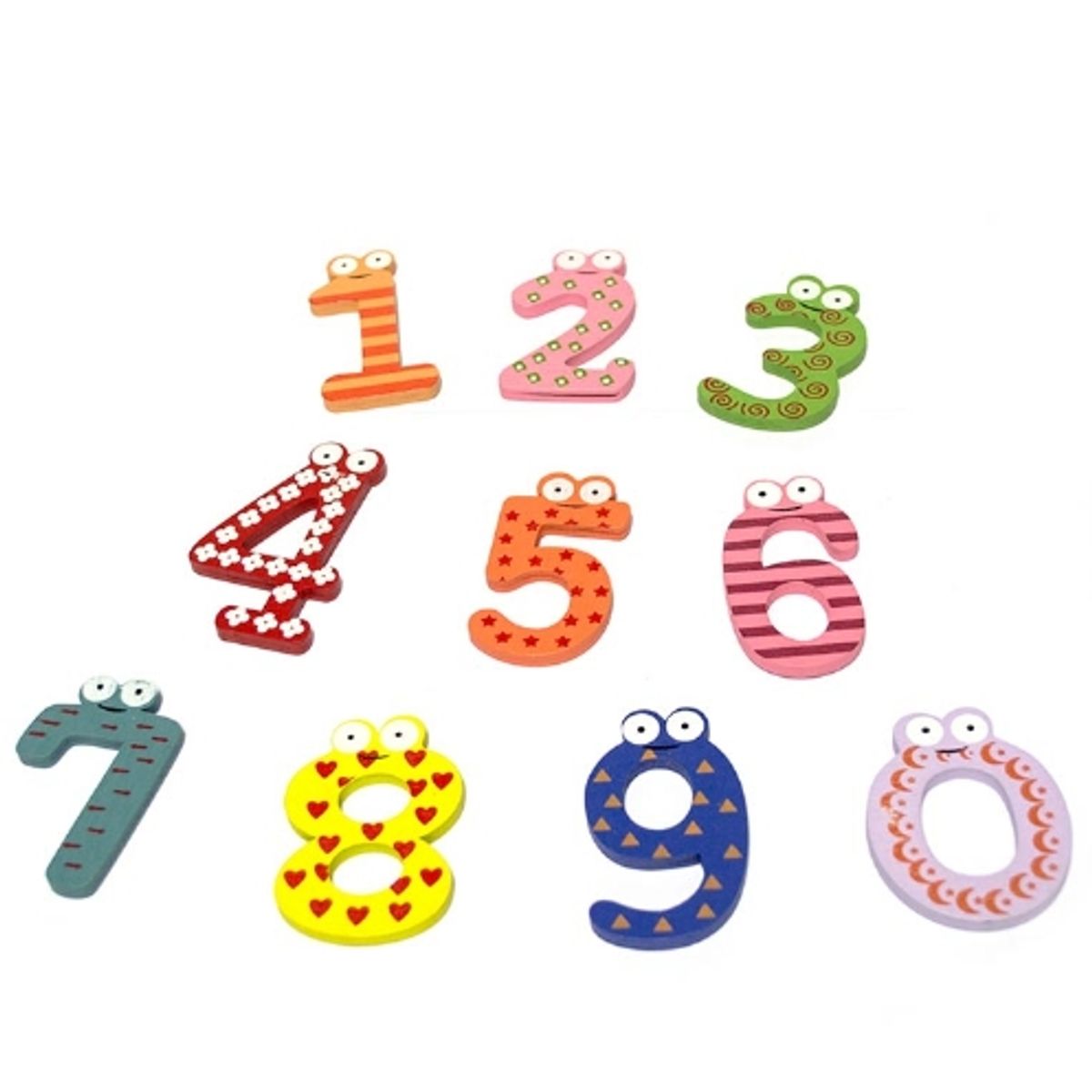 GENERICO - Número Magnético De Madera