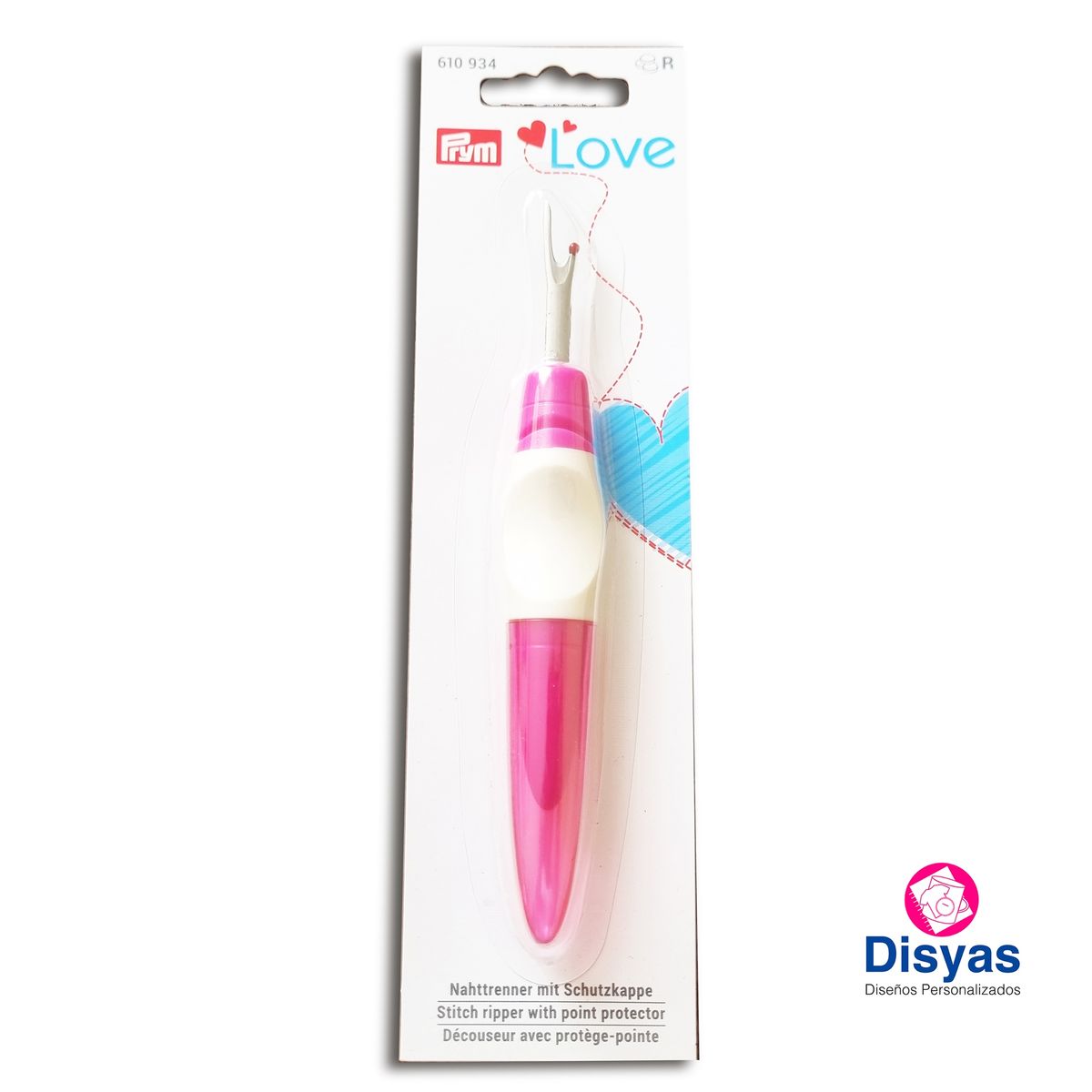 PRYM - Descosedor Prym Love Grande Fucsia Ergonómico