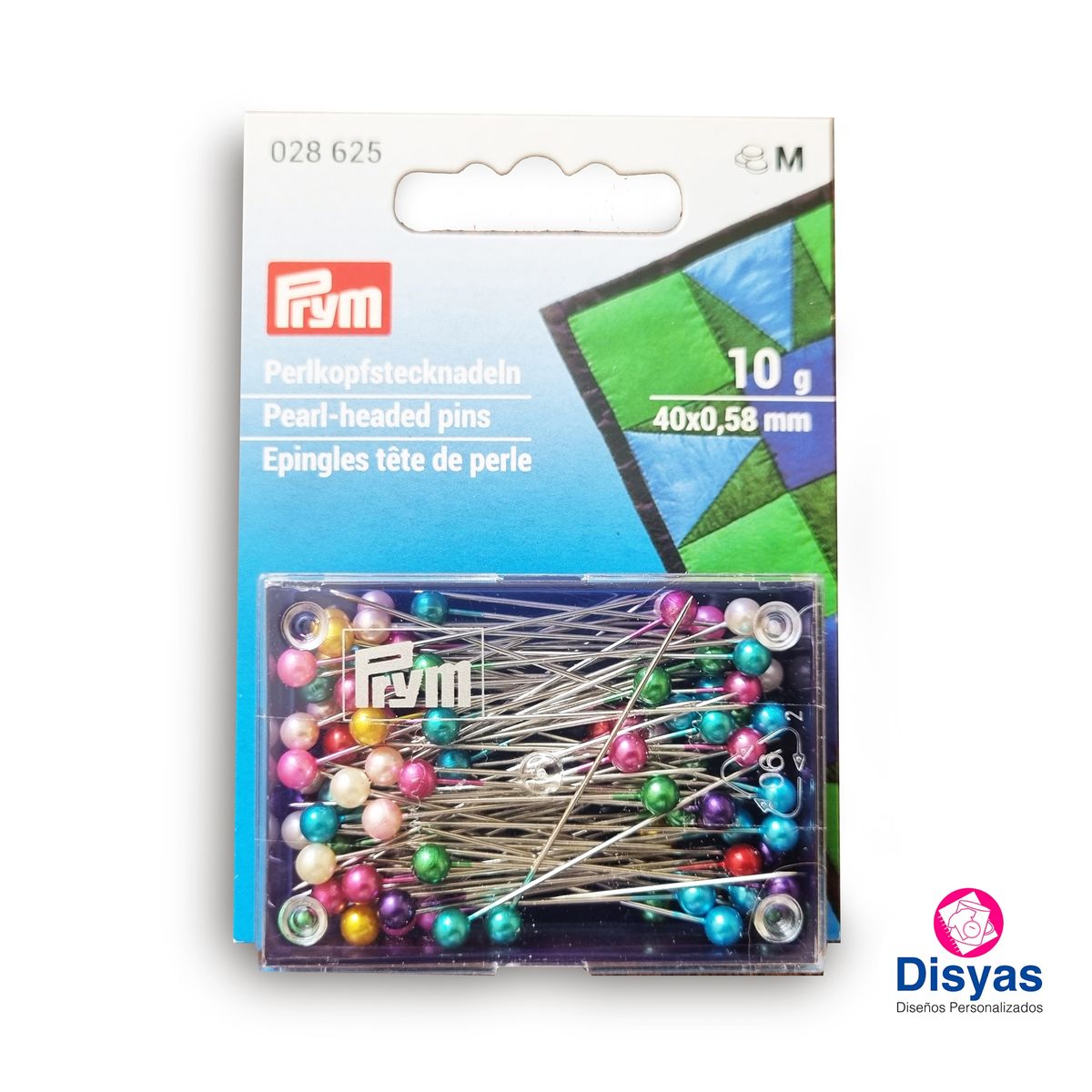 PRYM - Alfileres Con Cabeza Perlada Prym