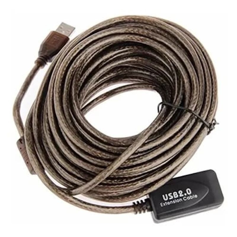 GENERICO - CABLE USB ACTIVO 15M COBRE 03156