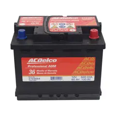 undefined - Bateria acdelco agm 60 ah