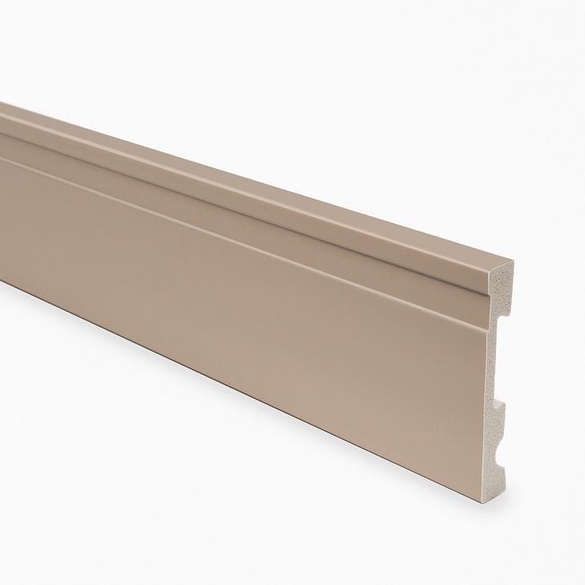 ATRIM CHILE - Guardapolvo EPS extra line 100mm x 2,4m visón x 10 unid