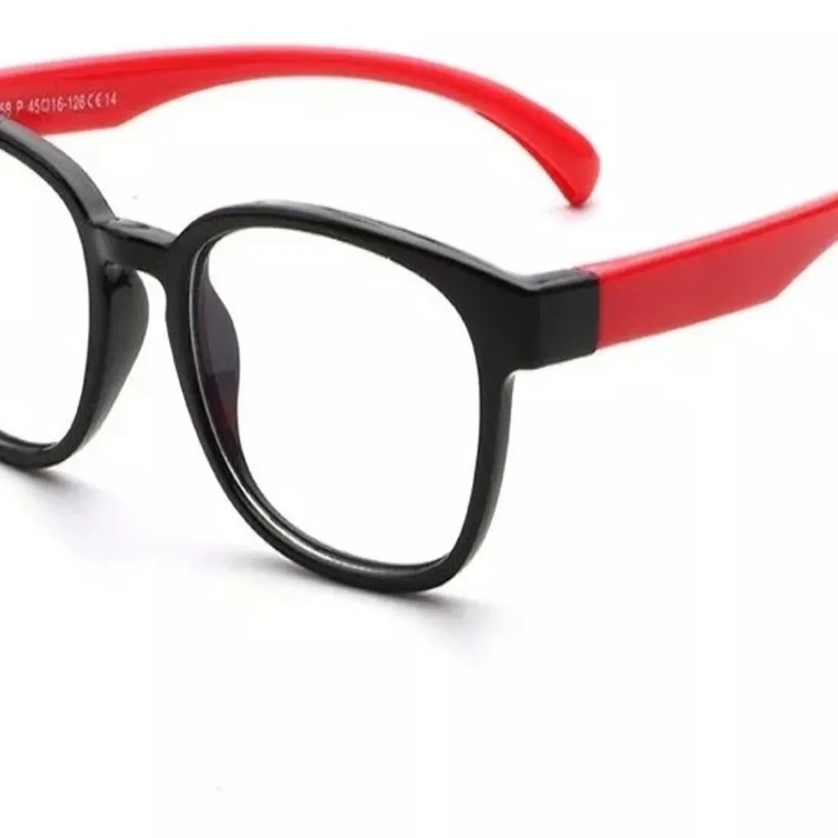 GENERICO - Lentes Luz Azul Niños Computador Pantallas Descanso NegroRojo