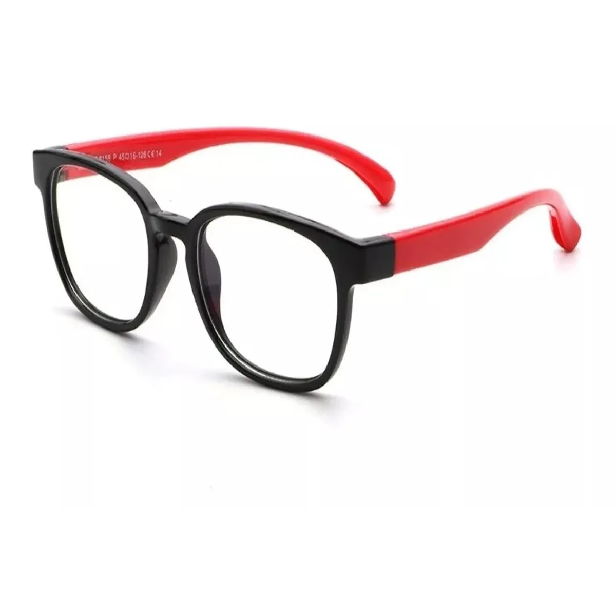 GENERICO - Lentes Luz Azul Niños Computador Pantallas Descanso NegroRojo