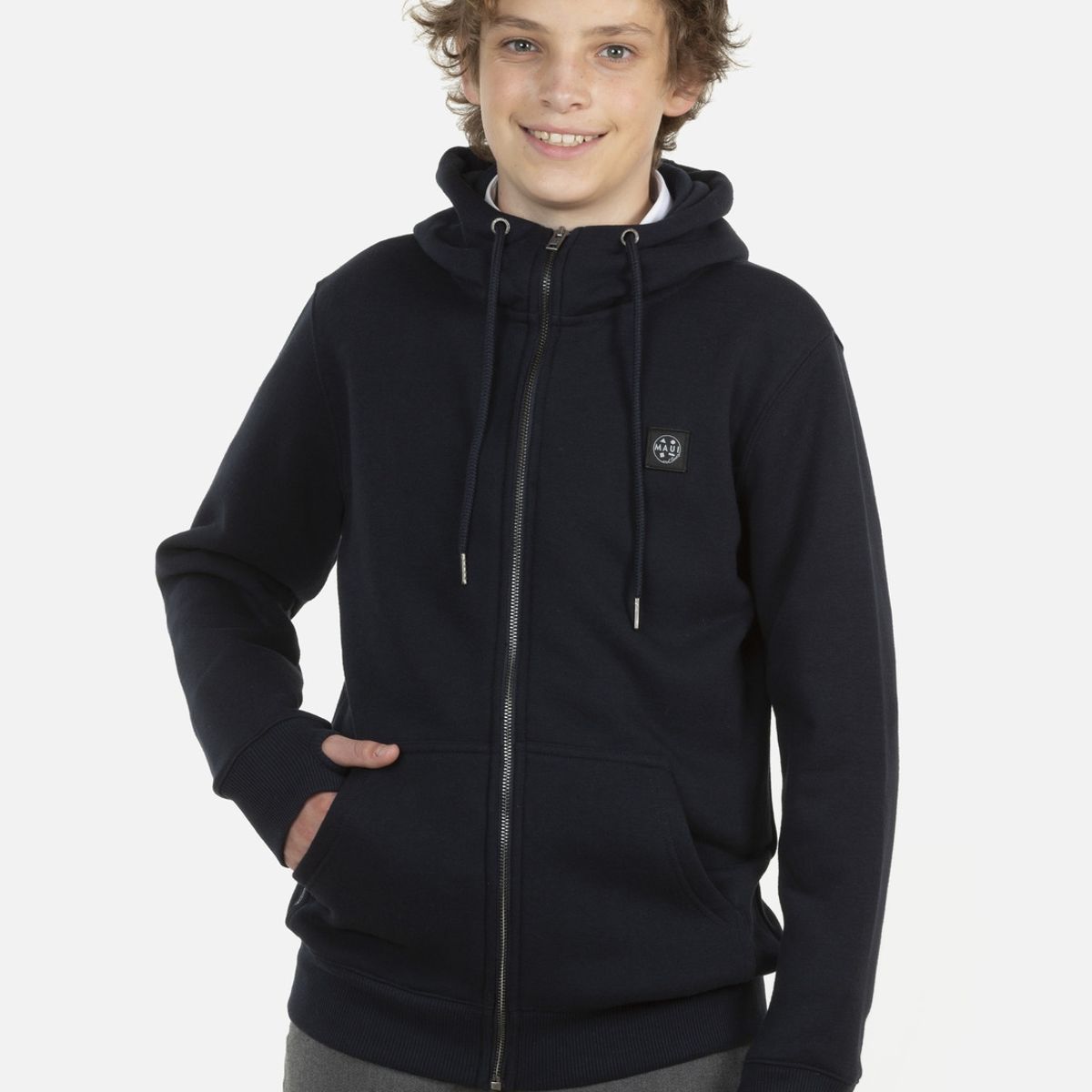 MAUI AND SONS - Poleron Juvenil Escolar 5E121-MC20 Azul Maui and Sons