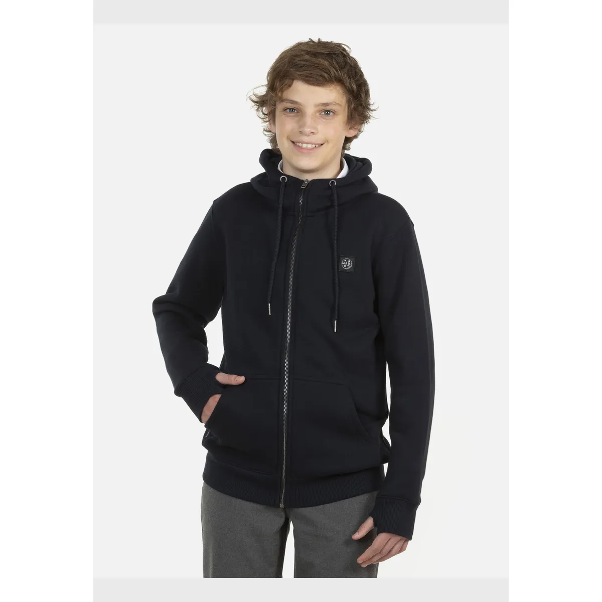 MAUI AND SONS - Poleron Juvenil Escolar 5E121-MC20 Azul Maui and Sons