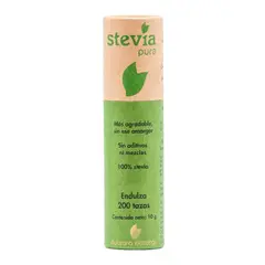 DULZURA NATURAL - Stevia Pura (Tubo) 10 g endulzas 200 tazas
