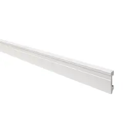 ATRIM CHILE - Guardapolvo EPS line 70mm x 2,4m blanco mate x 10 unid