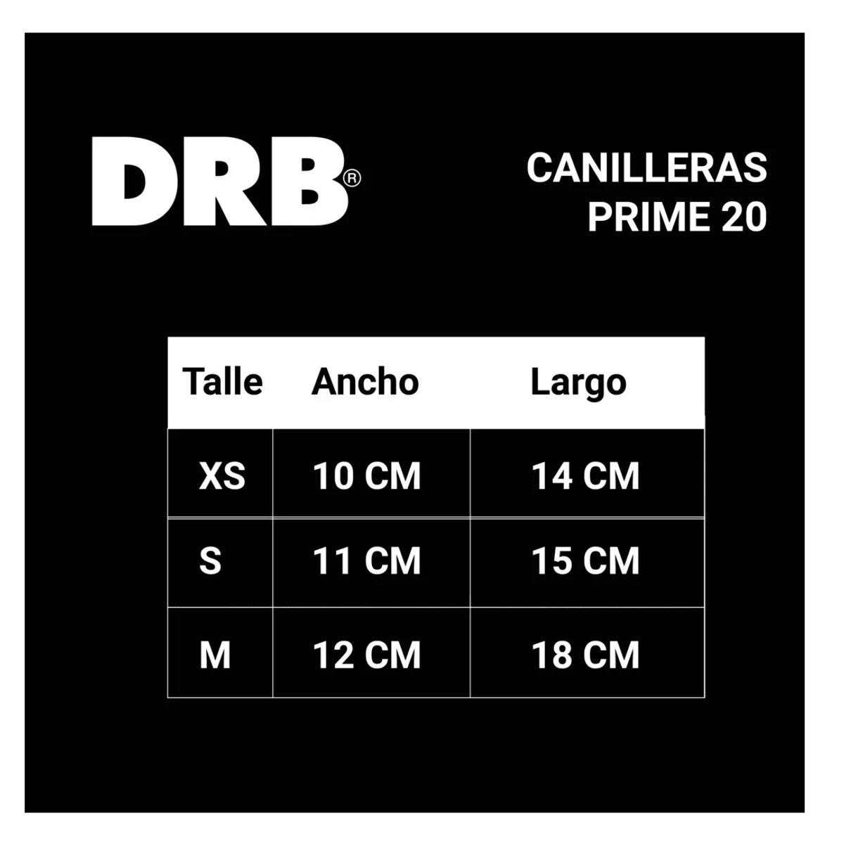 DRB - Canilleras Futbol Espinilleras Deportiva Drb Adultos Niños M
