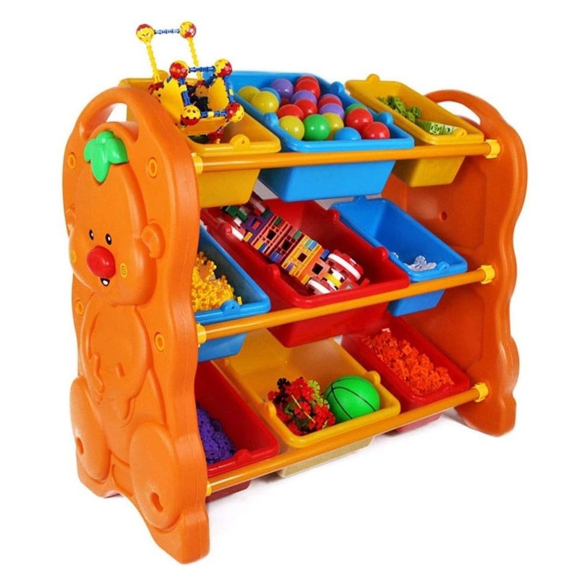 JUGUETON - Mueble Cajas Organizador Juguetes Plástico