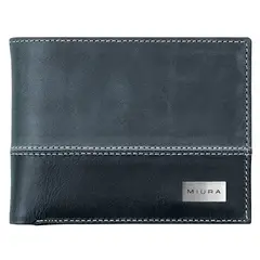 MIURA - Billetera Arnold Cuero Natural Con Protección RFID