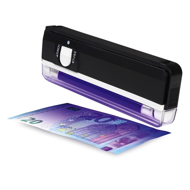 GENERICO - Detector de Billetes Falsos Portable de Doble Función