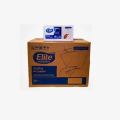 ELITE - Toalla interfoliada doble hoja caja 18 paquetes